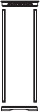 Рамка для одной панели (карниз, цоколь, боковины) ED1003