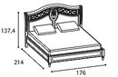 Кровать 180х200 Sforza L5SF